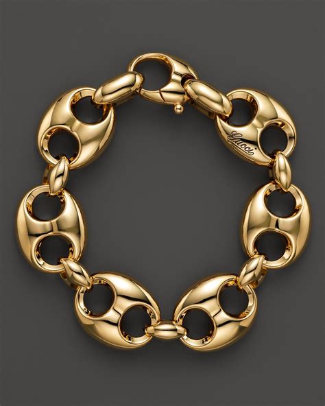 gucci bangle bracelet gold|Gucci gold jewellery bracelet.